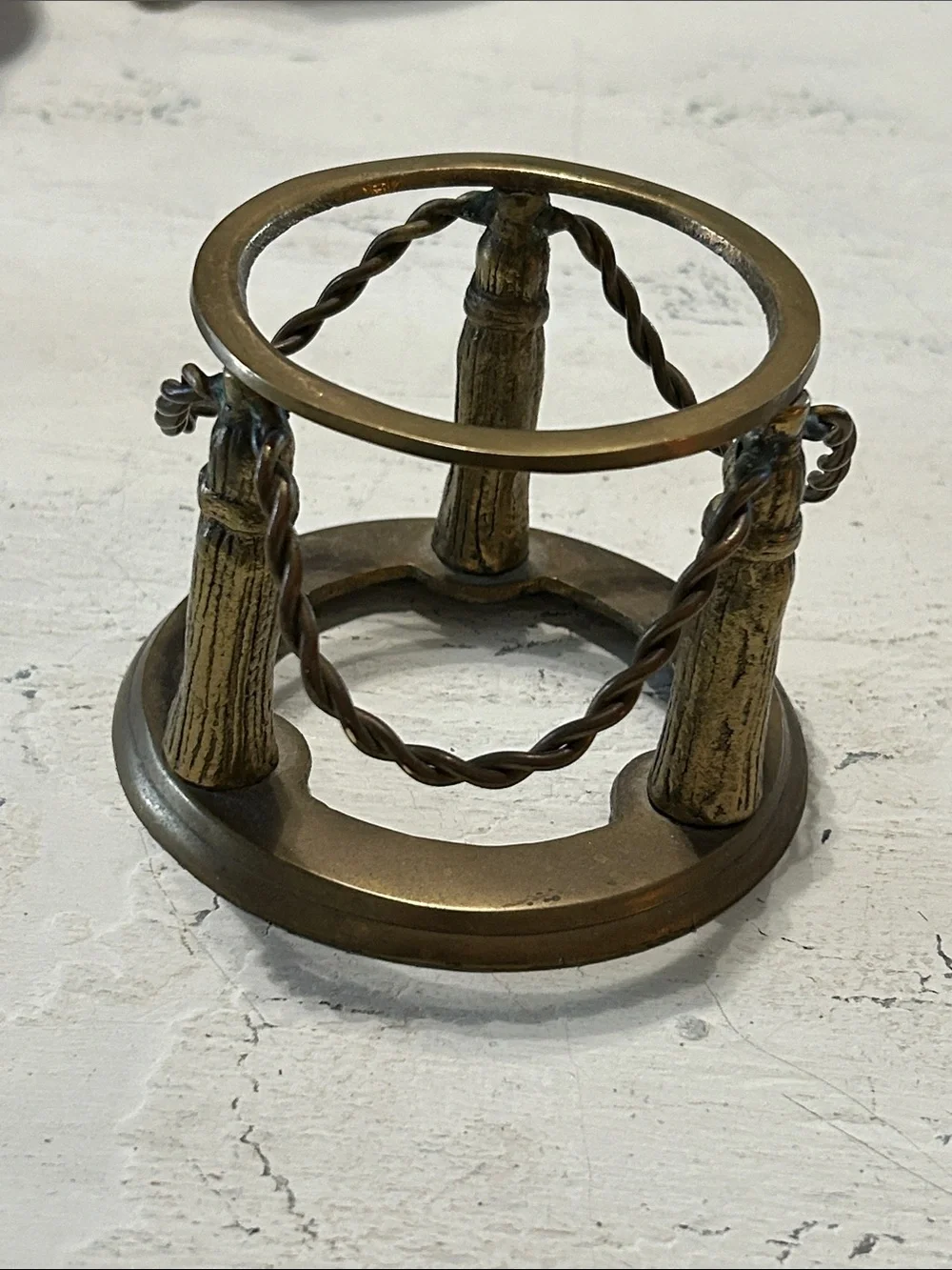 Vintage Brass Pedestal